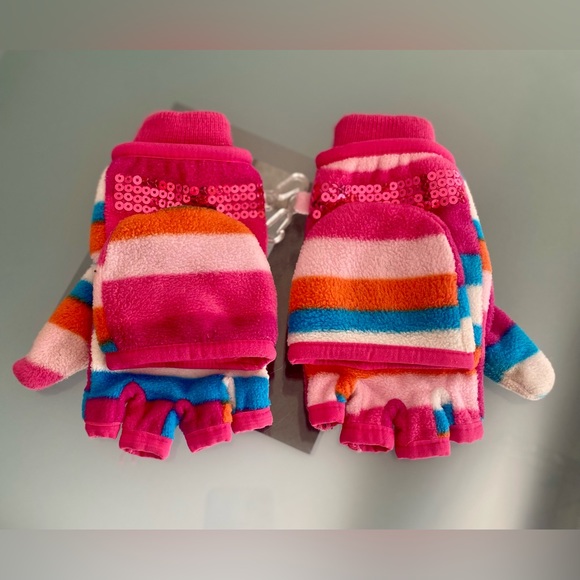 Fingerless Gloves Mittens - Picture 2 of 8